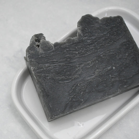 bare bar of dark and stormy beer soap