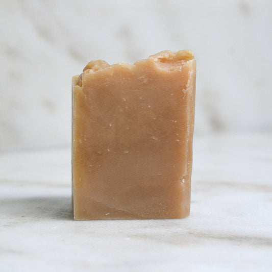 Maine woodsman mini beer soap: palm free, vegan, for dry skin, moisturizing, made in Maine