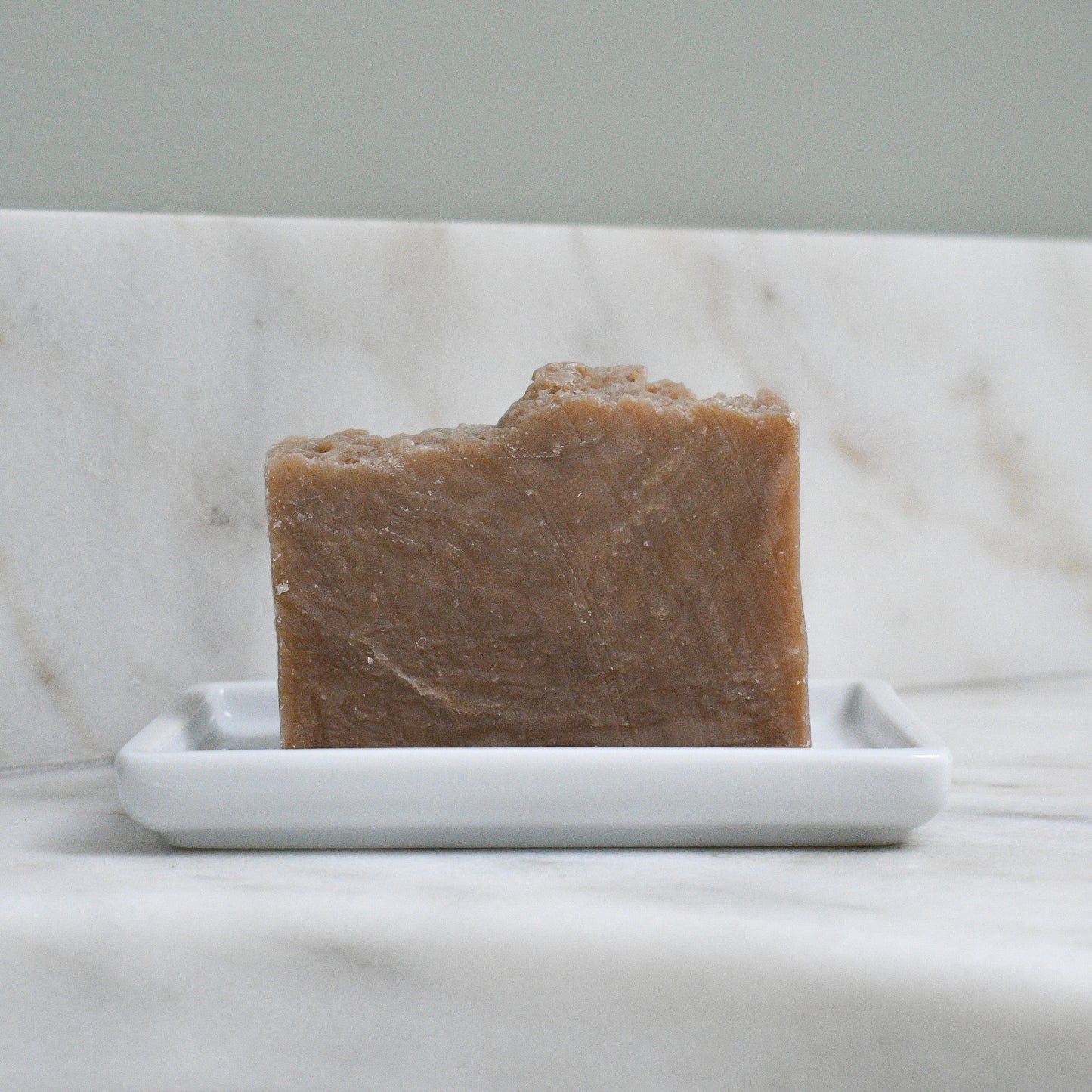 Sea Salt + Clay beer soap scented with rosemary and lavender