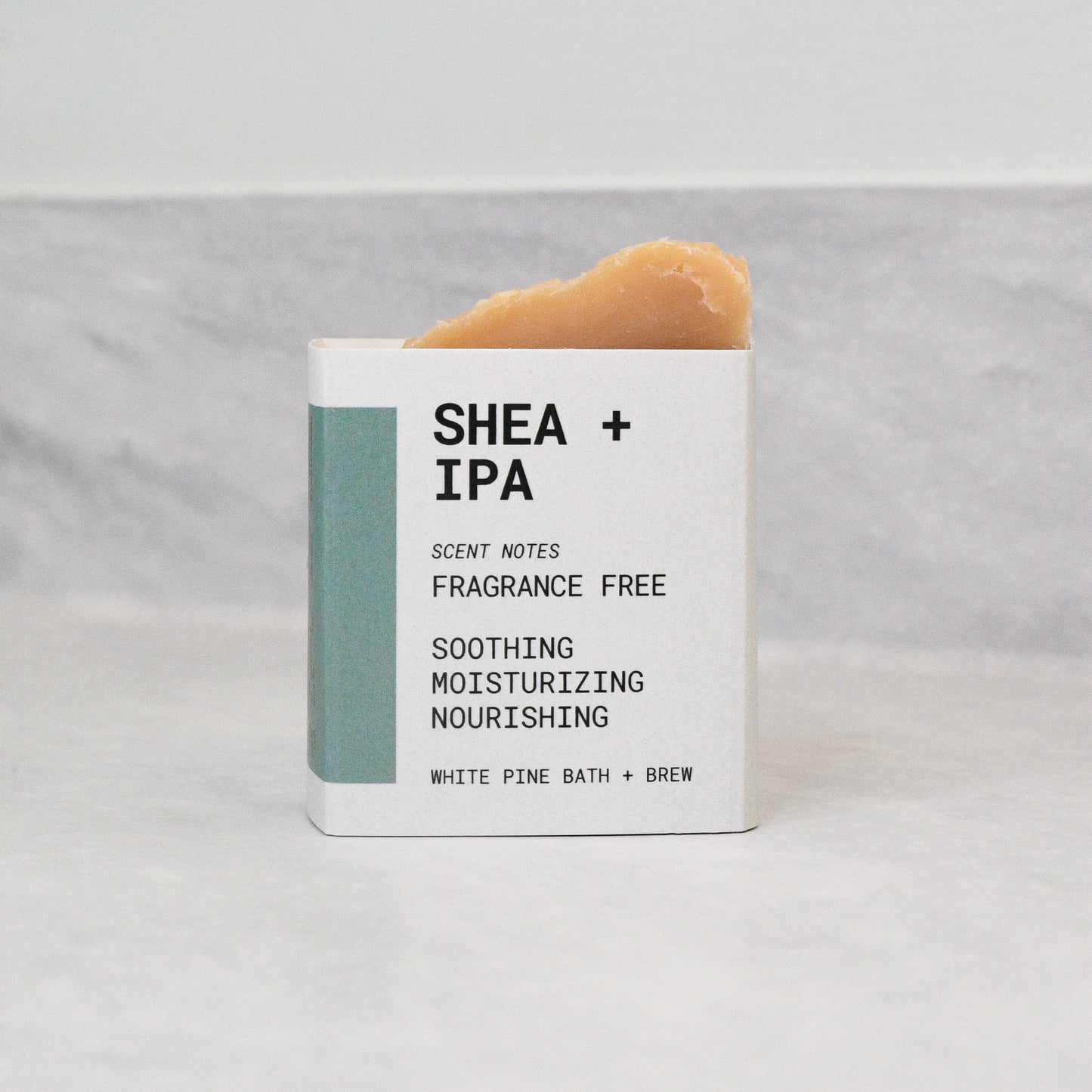 Shea + IPA fragrance free mini bar of beer soap