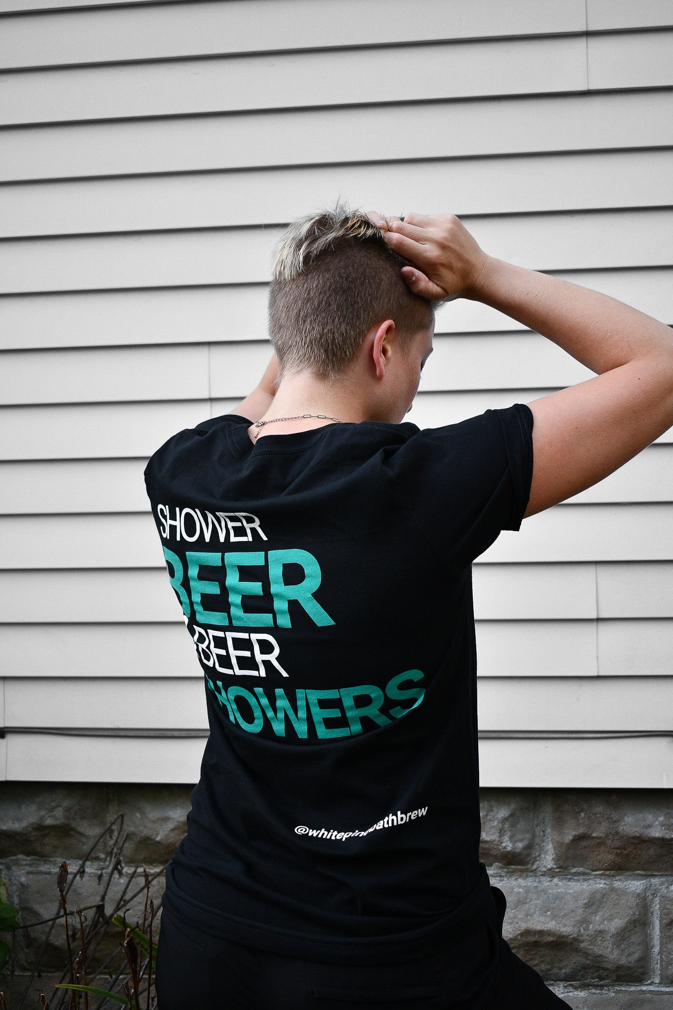 T Shirt - Shower Beer & Beer Showers