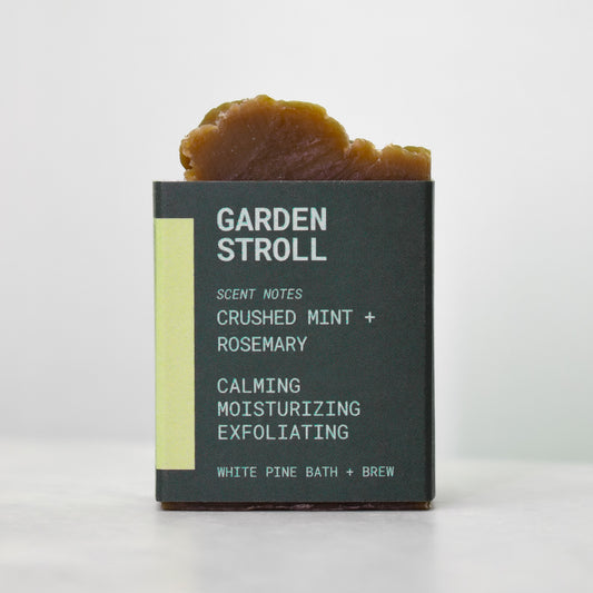 Garden Stroll Mini Beer Soap