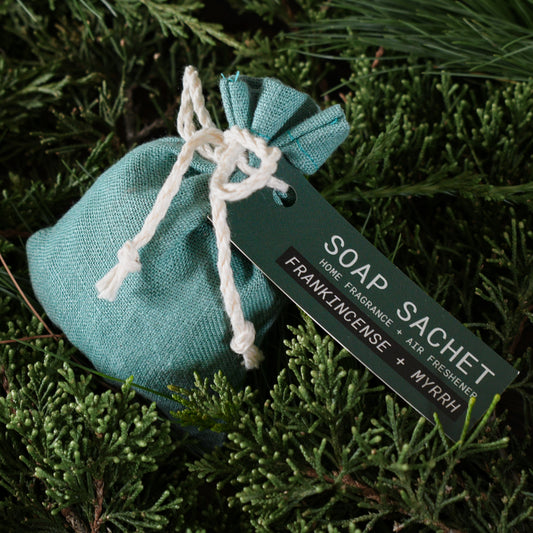 Frankincense + Myrrh Sachet