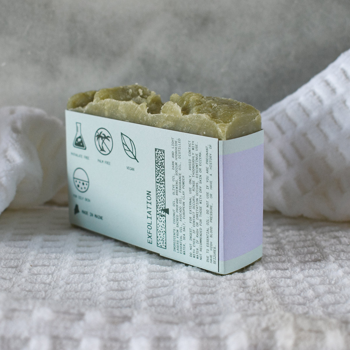 Sea Salt + Clay Beer Soap