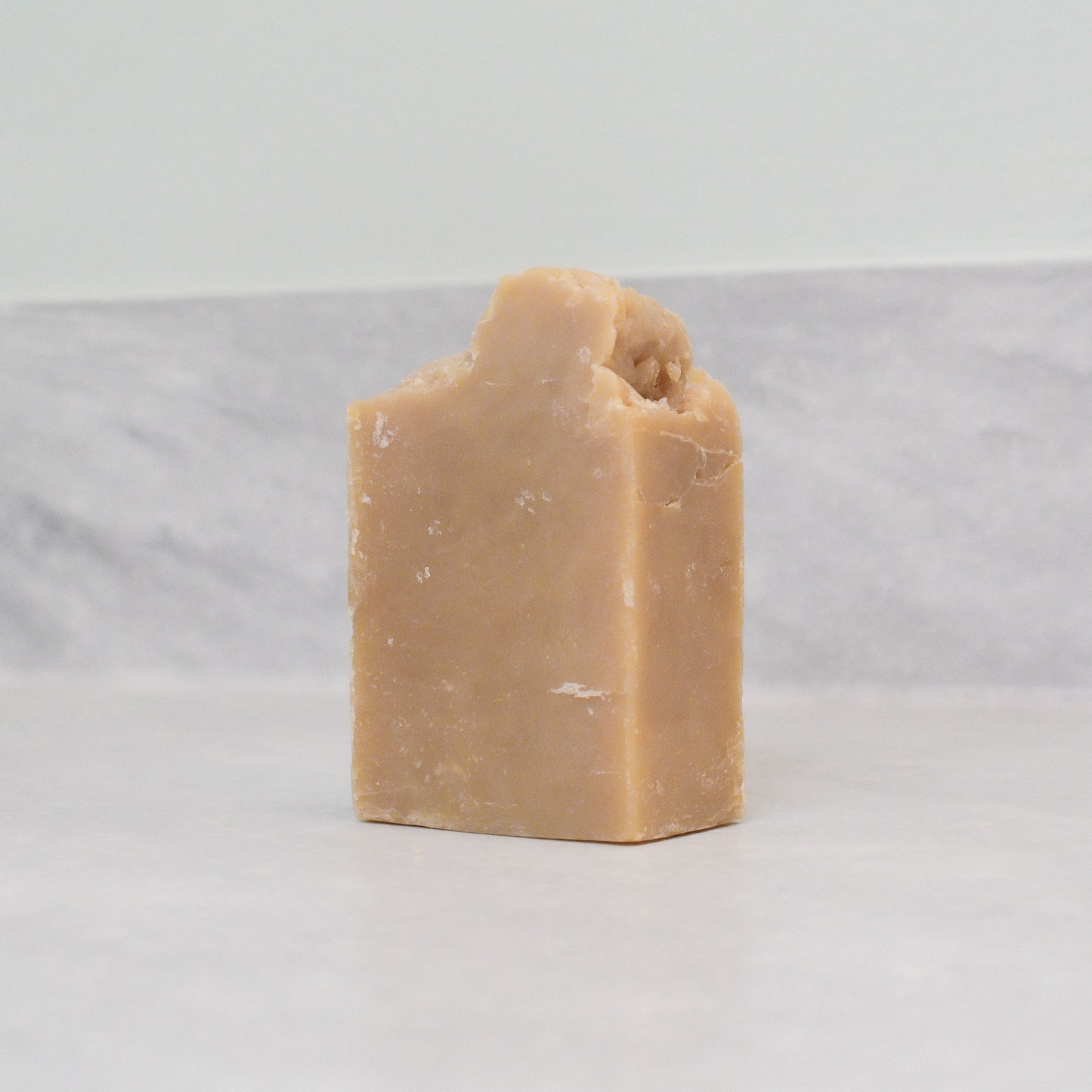 mini bar of sea salt fragrance free beer soap