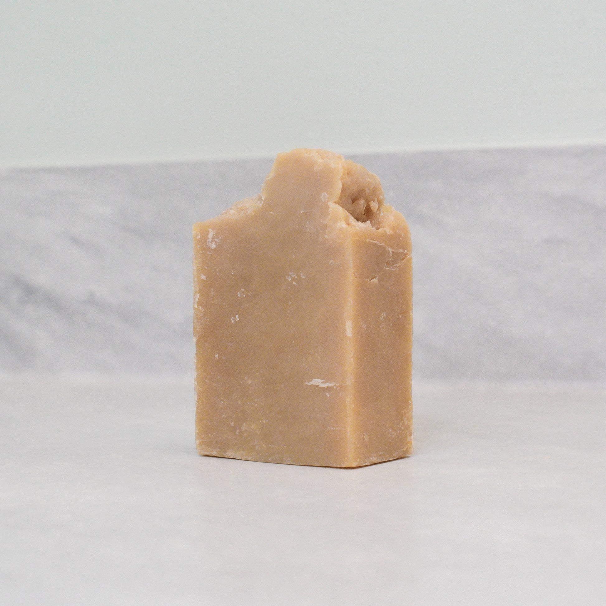 mini bar of sea salt fragrance free beer soap