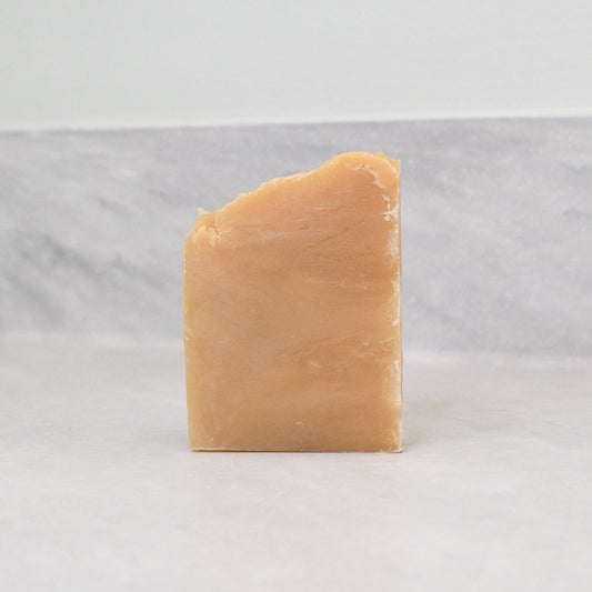 bare bar of shea + IPA mini beer soap