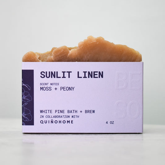 Sunlit Linen Beer Soap