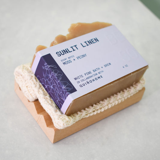 Sunlit Linen Beer Soap Self Care Set