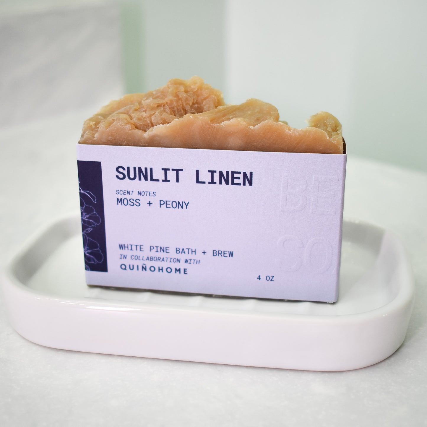 Sunlit Linen Beer Soap