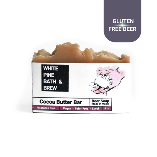 Cocoa Butter Bar - Fragrance Free - (Gluten Free Beer)