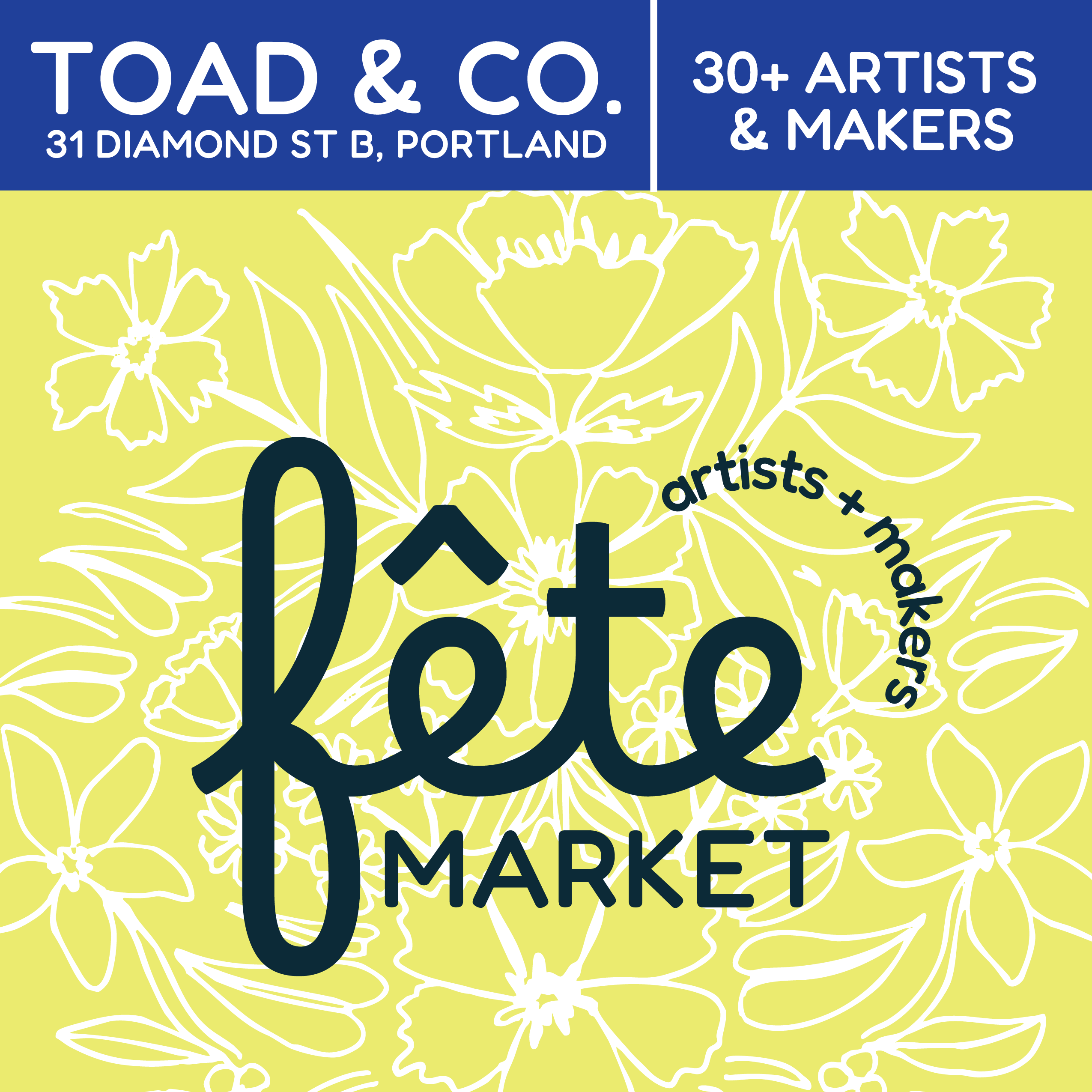 Fete Market at  Dec 13 Toad + Co
