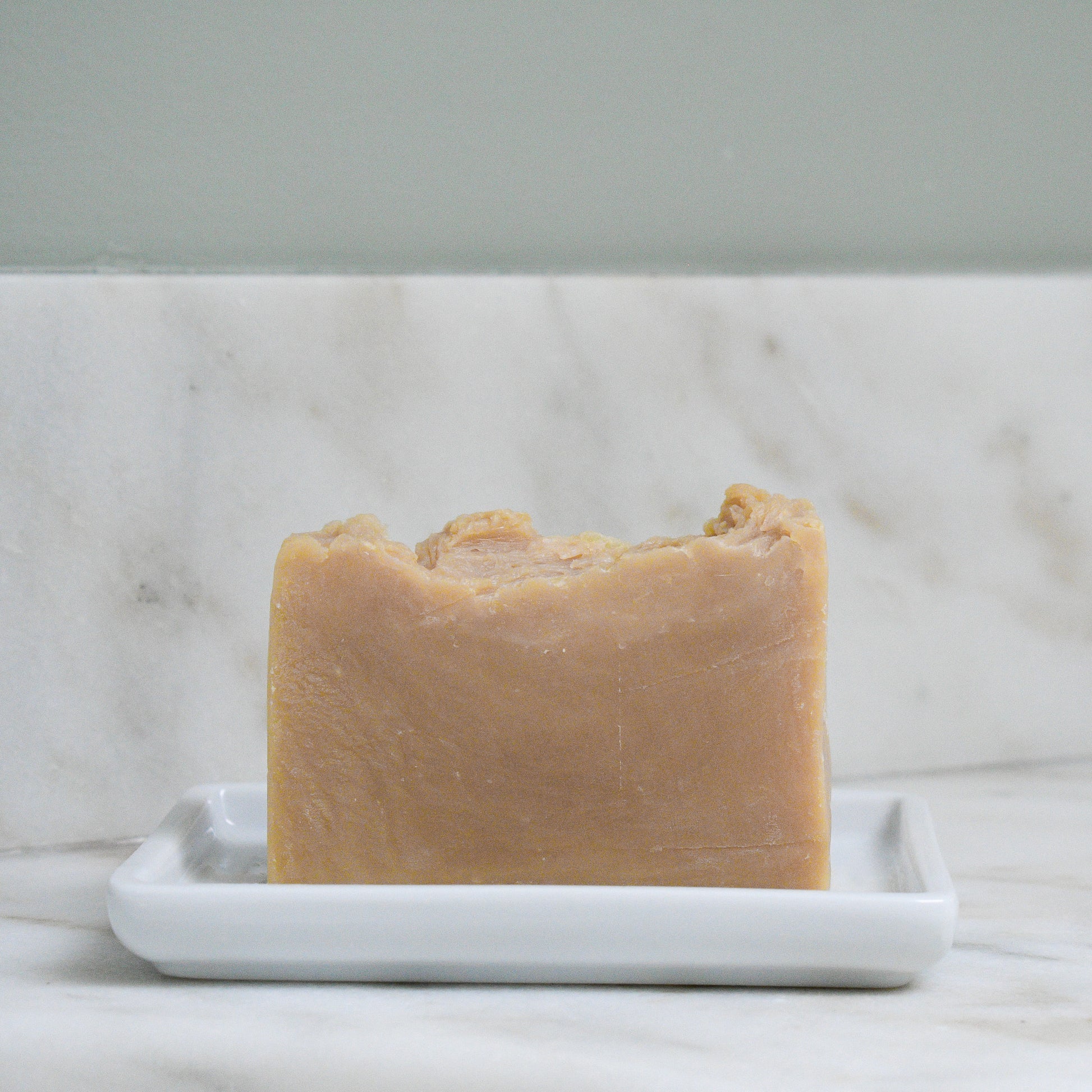 Fragrance Free shea + IPA bar beer soap bare