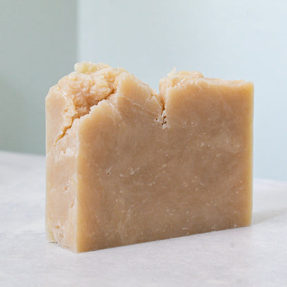 full bare bar of Greenwarden beer soap