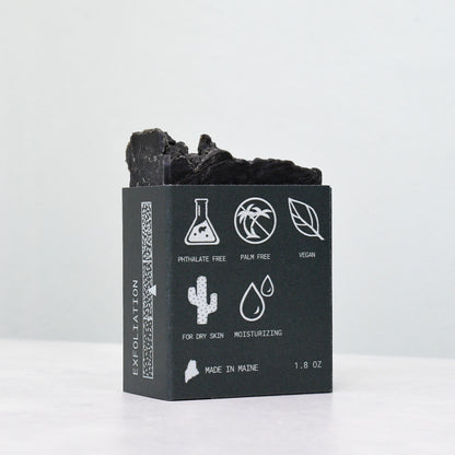 Lump of Coal Mini Beer Soap