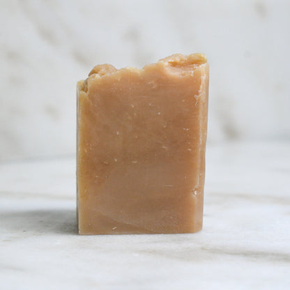 Maine woodsman mini beer soap: palm free, vegan, for dry skin, moisturizing, made in Maine