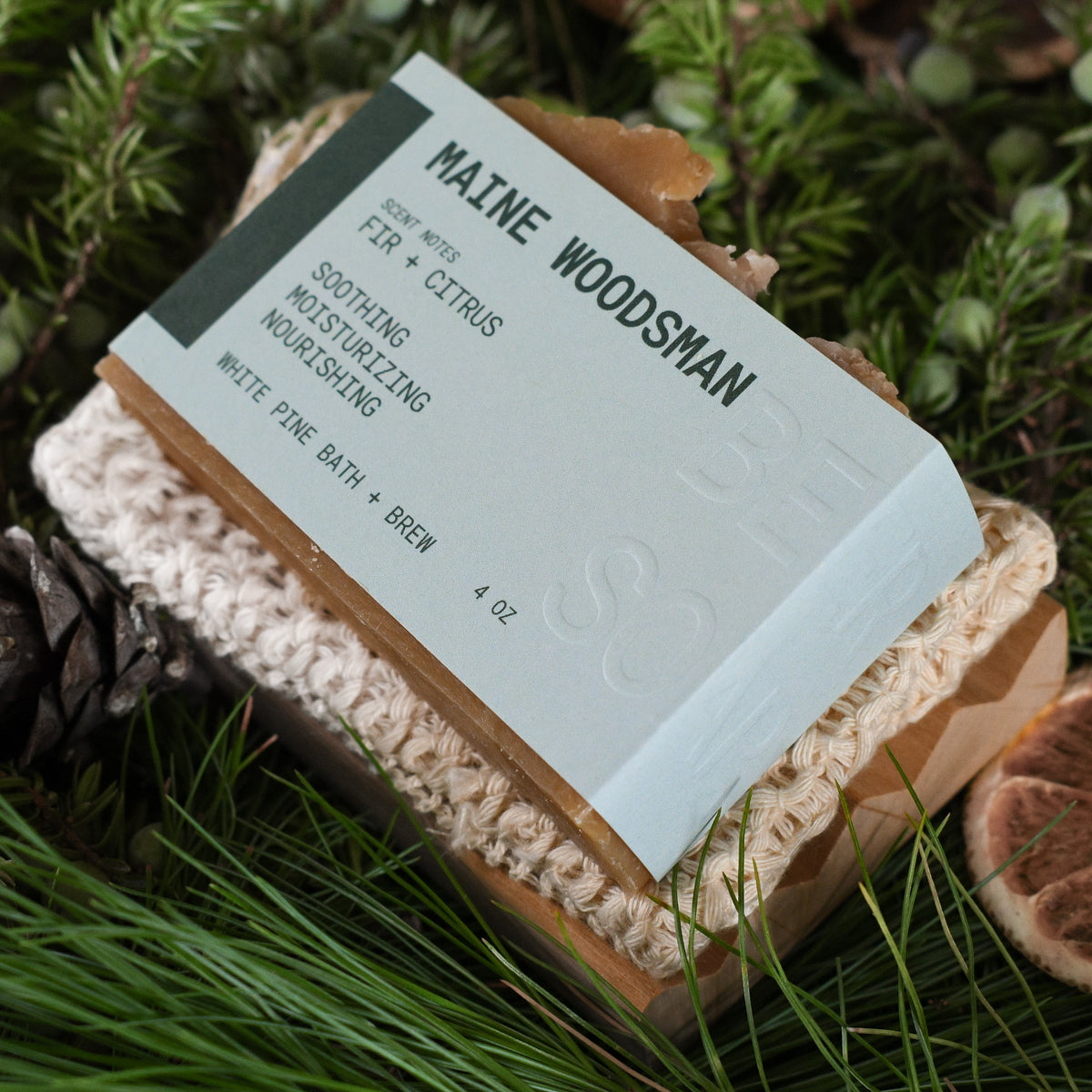 Maine Woodsman Beer Soap Self Care Set