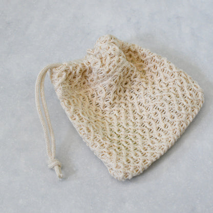 organic cotton soap saver bag