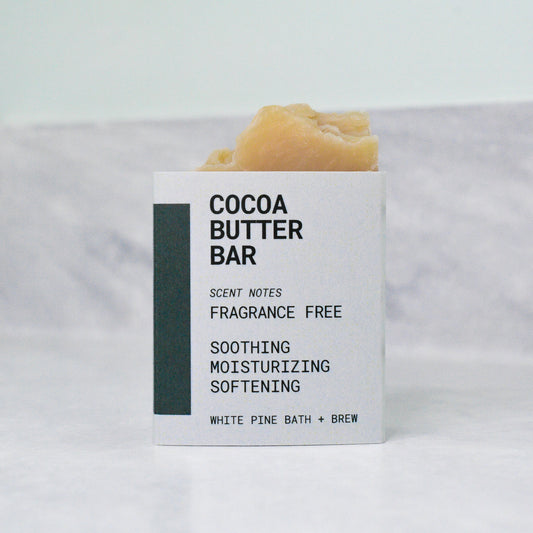 Cocoa Butter Bar (GF Beer) - Fragrance Free - Mini