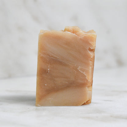 mini bare bar of lemongrass shea + IPA beer soap