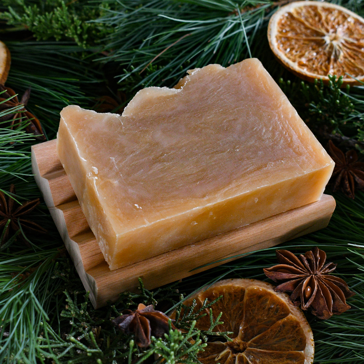Beer + Christmas Cheer Beer Soap