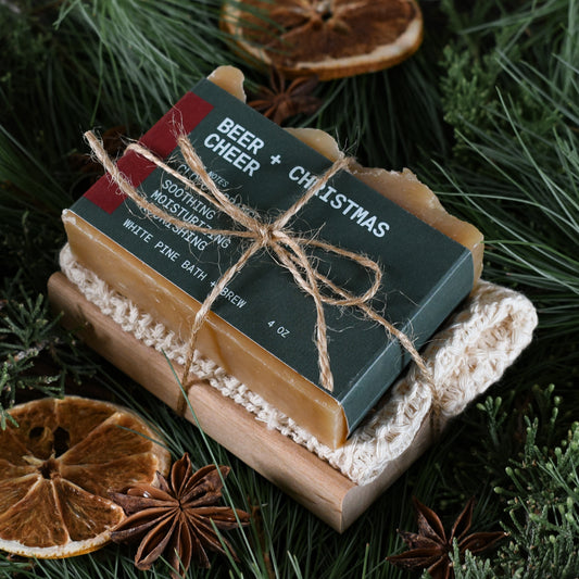Beer + Christmas Cheer Beer Soap Self Care Set