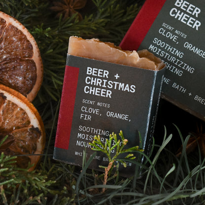 Beer + Christmas Cheer Mini Beer Soap