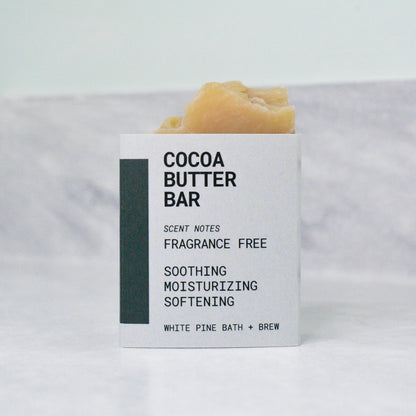 mini bar of cocoa butter bar beer soap