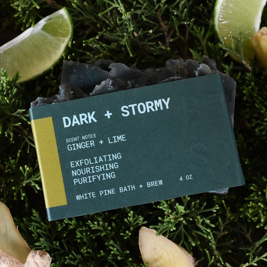 Dark + Stormy Beer Soap