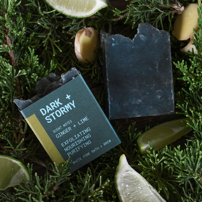 Dark + Stormy Mini Beer Soap