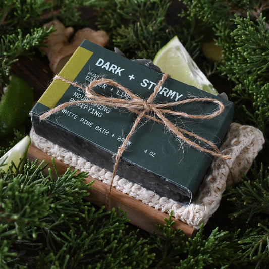 Dark + Stormy Beer Soap Self Care Set