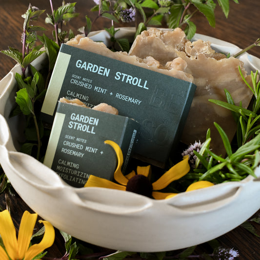 Garden Stroll Mini Beer Soap