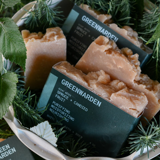 Greenwarden Beer Soap Self Care Set