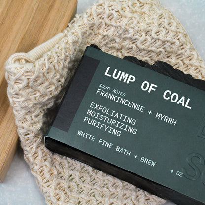 Lump of Coal Beer Soap Self Care Set