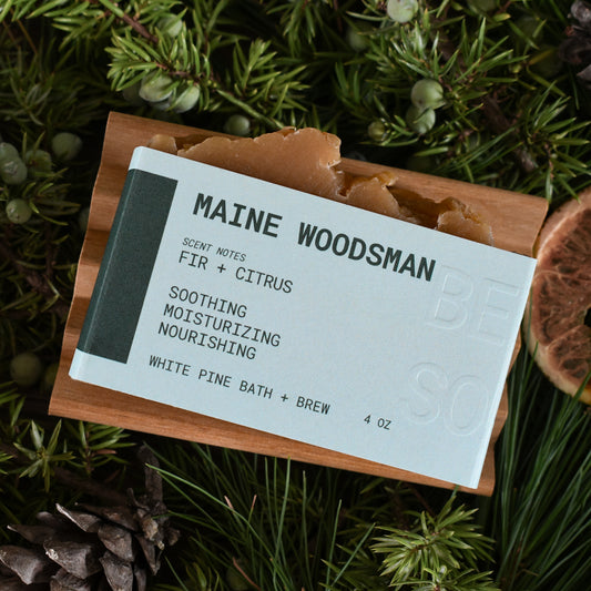 Maine Woodsman Beer Soap