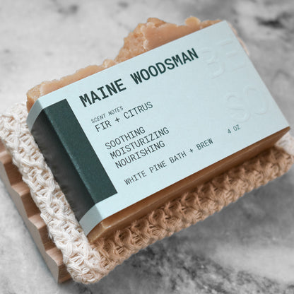 Maine Woodsman Beer Soap Self Care Set