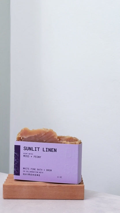 Sunlit Linen Beer Soap Self Care Set