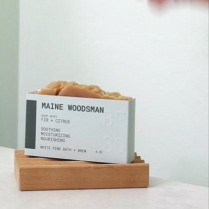Maine Woodsman Beer Soap Self Care Set