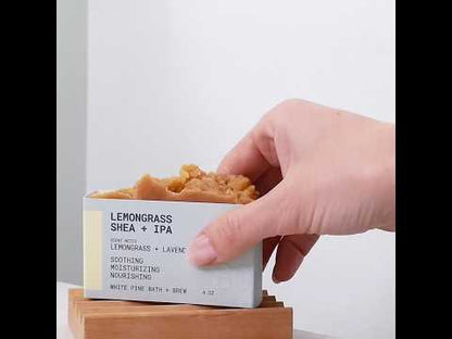 Lemongrass Shea + IPA Beer Soap
