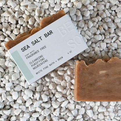 Sea Salt Bar Beer Soap - Fragrance Free