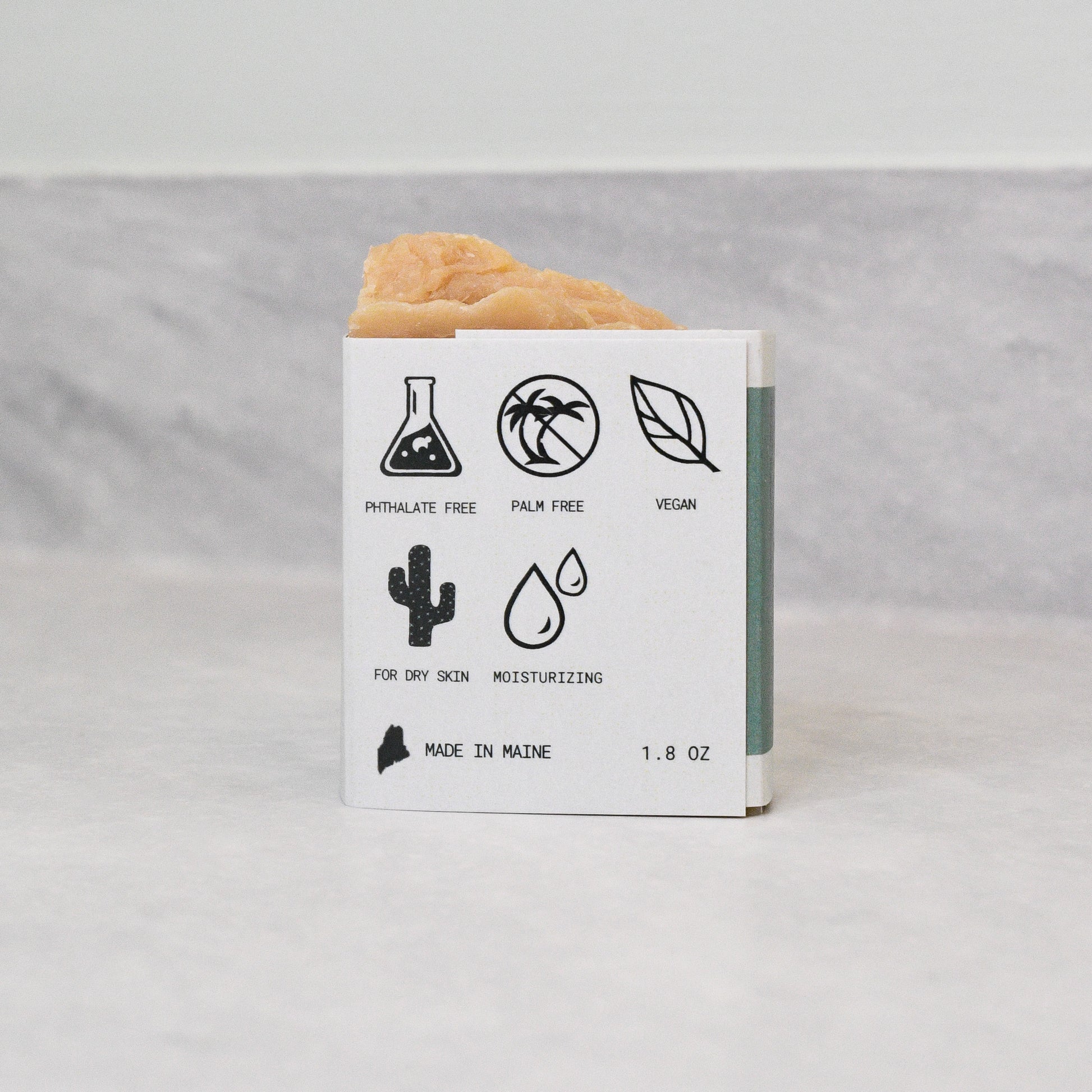 back label of shea + ipa beer soap mini bar