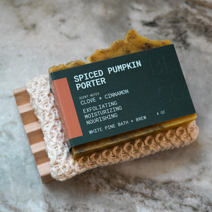 Spiced Pumpkin Porter Beer Soap Self Care Set