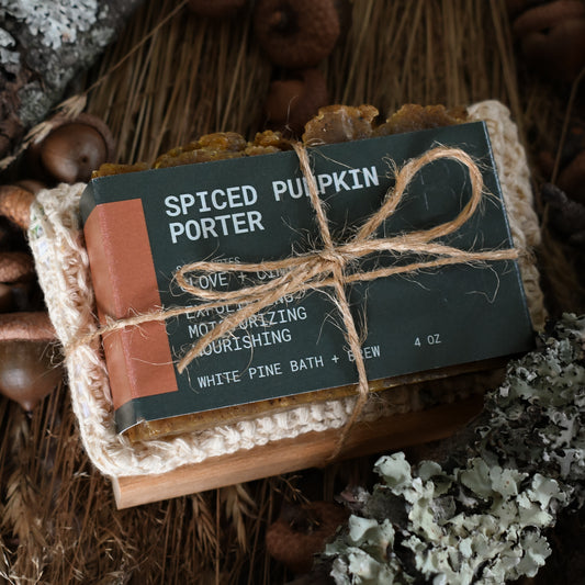 Spiced Pumpkin Porter Beer Soap Self Care Set