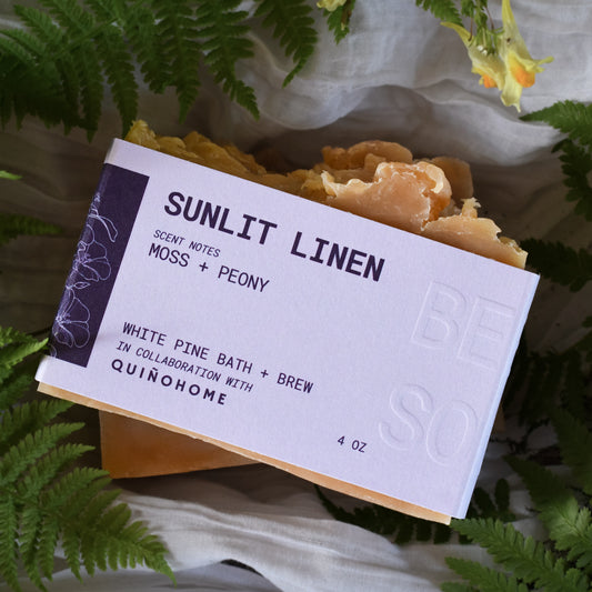 Sunlit Linen Beer Soap