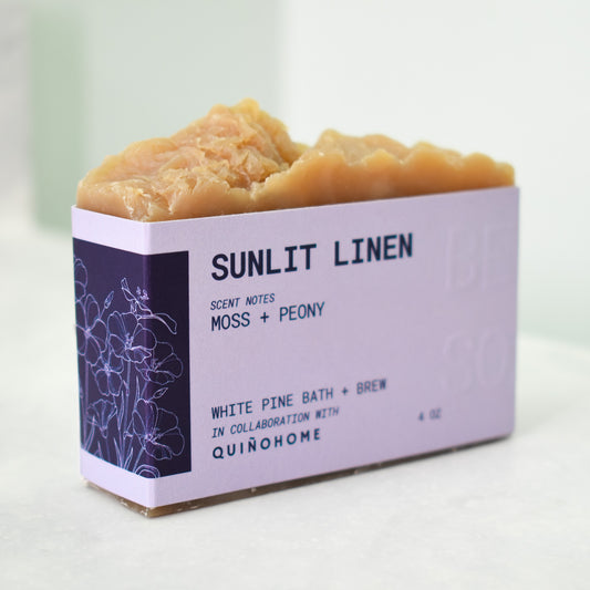Sunlit Linen Beer Soap
