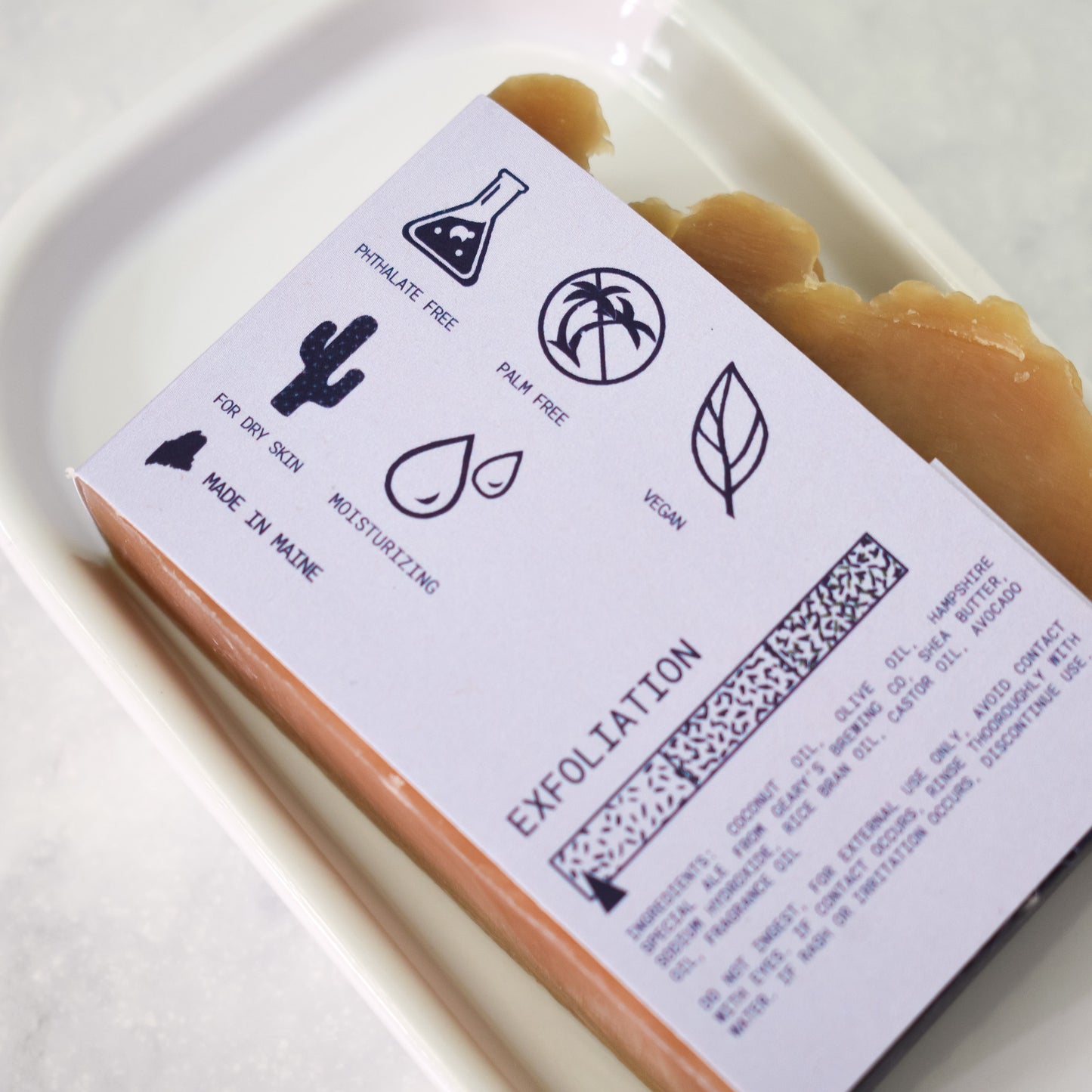 Sunlit Linen Beer Soap