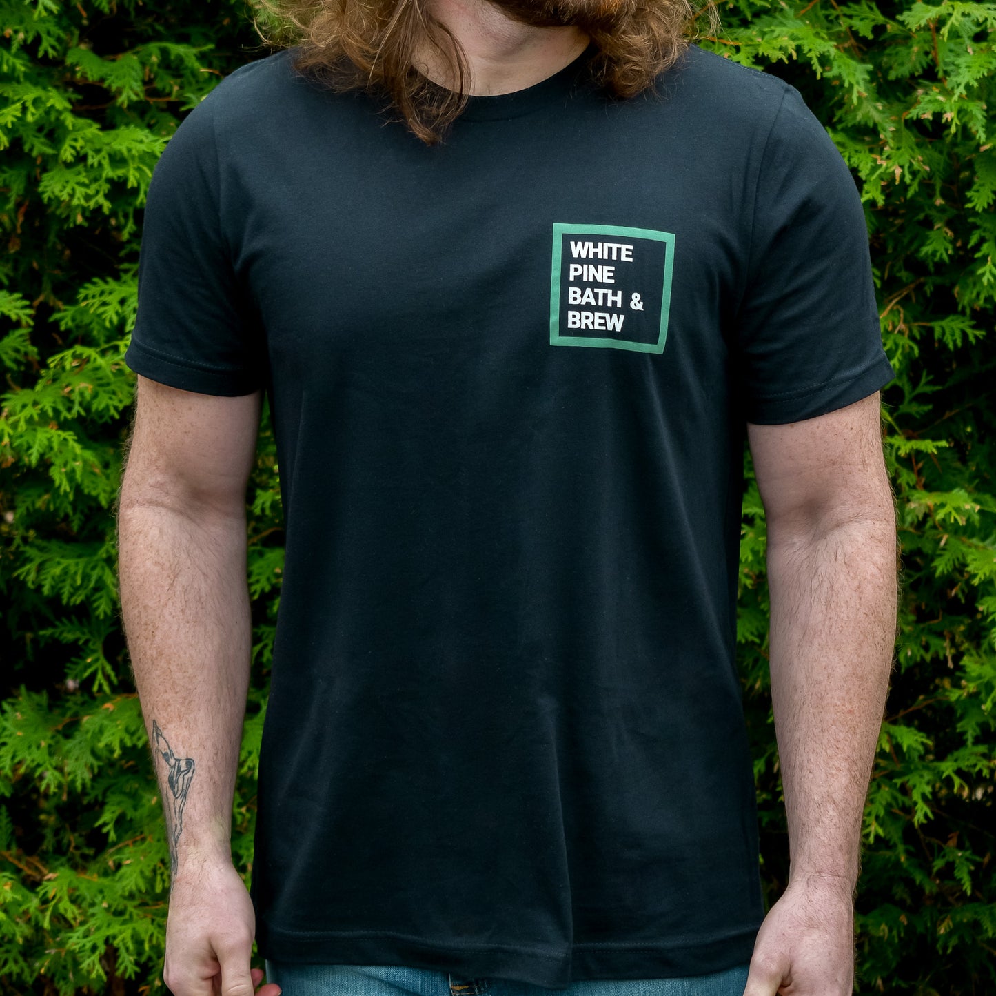 T-Shirt: 'Shower Beer + Beer Showers'