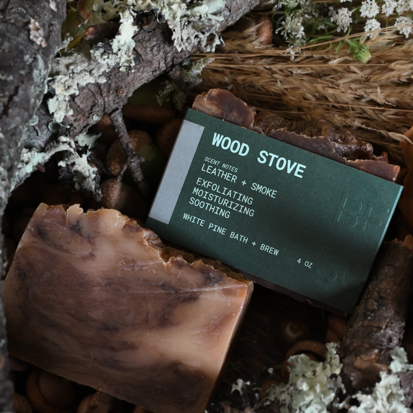Wood Stove Beer Soap