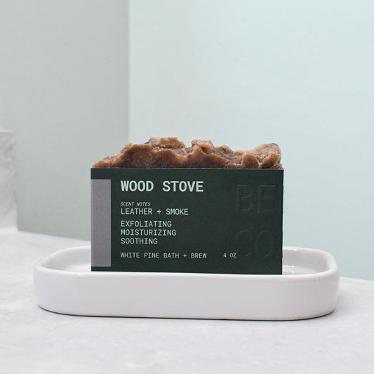 Wood Stove Beer Soap