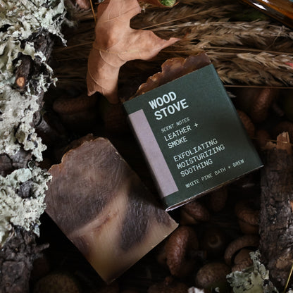 Wood Stove Mini Beer Soap